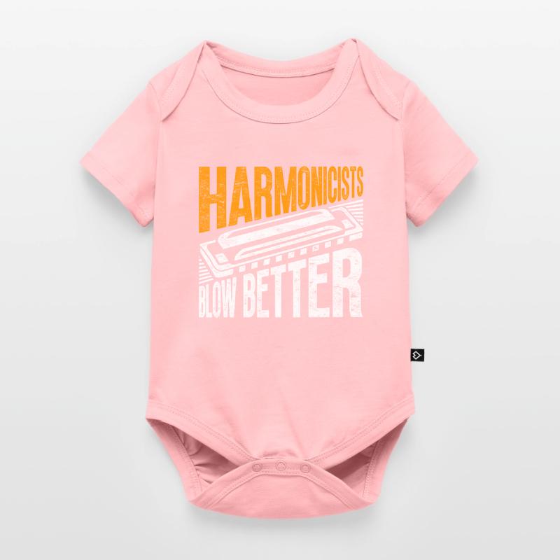 Harmonica harmonica player Baby Premium short-sleeve bodysuit