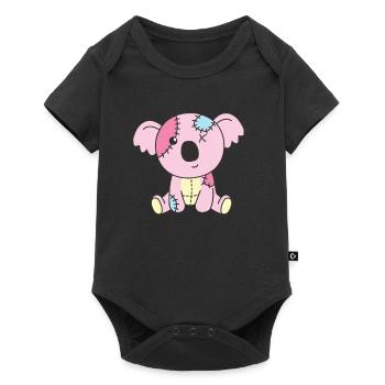 Kawaii Gothic Koala Pastel Gothic Goth - Baby Premium short-sleeve bodysuit - black - Front