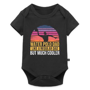 Water Polo Dad Like a normal dad, but a lot - Baby Premium short-sleeve bodysuit - black - Front