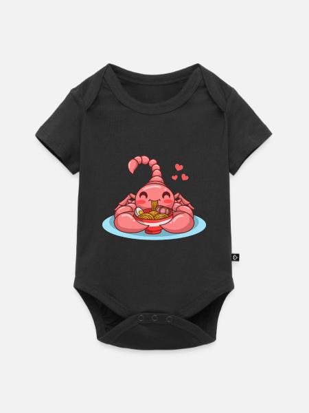 Scorpion - Baby Premium Kurzarmbody - Schwarz