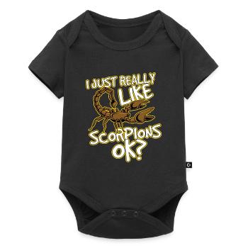 Scorpion - Body à manches courtes Premium Bébé - noir - Devant