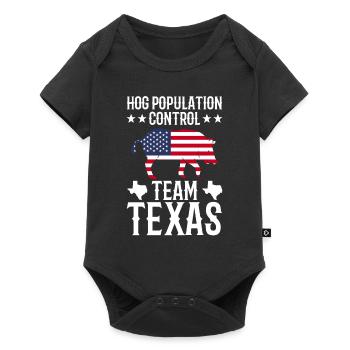 Schweinejagd Texas Design Für Schweinejagd Texas - Body à manches courtes Premium Bébé - noir - Devant