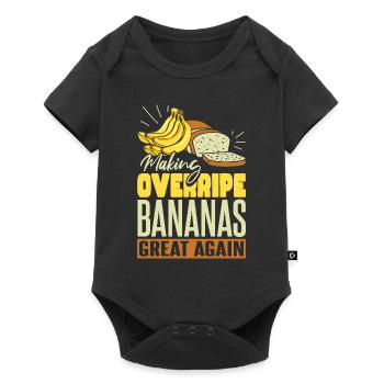 Rendre les bananes trop mûres à nouveau géniales - Body à manches courtes Premium Bébé - noir - Devant