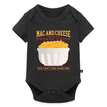 Macaroni and Cheese Mac And Cheese Gift - Baby Premium short-sleeve bodysuit - black - Front