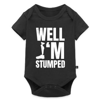 Amputated Leg Prosthesis Gift - Baby Premium short-sleeve bodysuit - black - Front