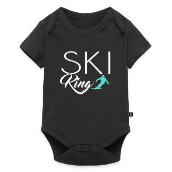 Ski King - Body à manches courtes Premium Bébé - noir - Devant