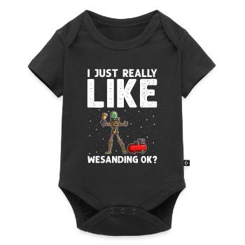 Car Painter Offer for Car Painters - Baby Premium short-sleeve bodysuit - black - Front