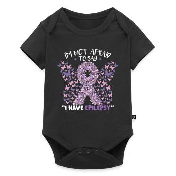 I Have Epilepsy - Baby Premium short-sleeve bodysuit - black - Front