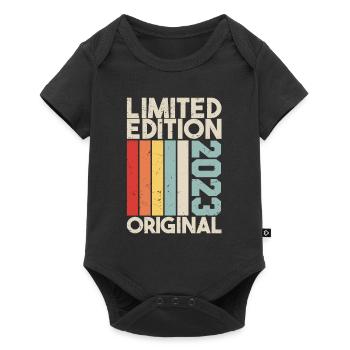 2023 - Limited Edition Birthday Gift 2023 Original - Baby Premium short-sleeve bodysuit - black - Front
