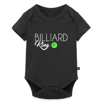 Billiard King - Baby Premium Kurzarmbody - Schwarz - Vorne