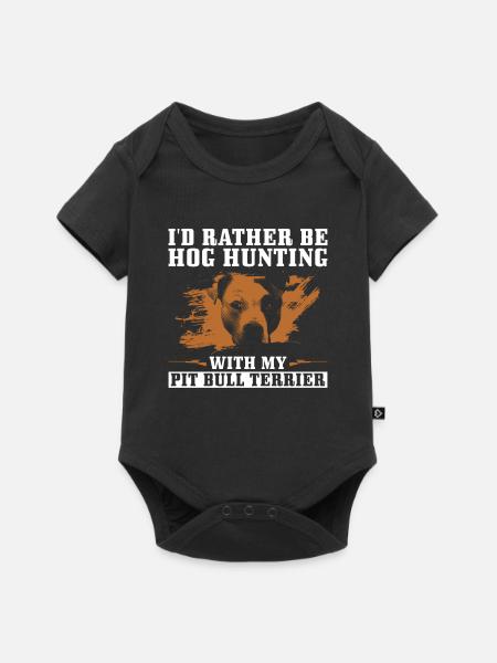 Schweinejagd-design Für - Baby Premium Kurzarmbody - Schwarz
