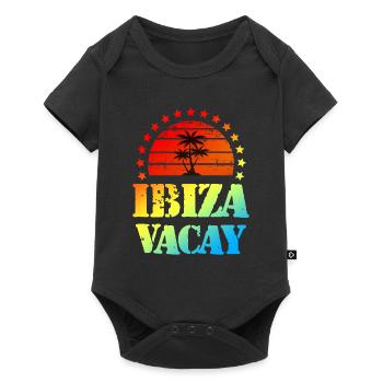 Ibiza Tourisme - Body à manches courtes Premium Bébé - noir - Devant