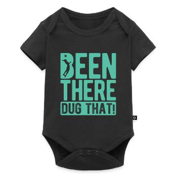 Volleyballer Spruch Für Volleyballspiel Volleyball - Baby Premium Kurzarmbody - Schwarz - Vorne