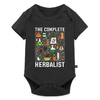 Herbalism The Complete Herbalist Herbs Herbalist - Baby Premium short-sleeve bodysuit - black - Front