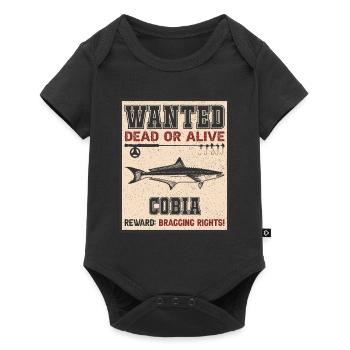 Gesuchter Fisch - Cobia Fishing - Baby Premium Kurzarmbody - Schwarz - Vorne