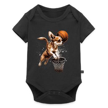 Chihuahua | Basketball | Players | Sports | Dog - Baby Premium short-sleeve bodysuit - black - Front