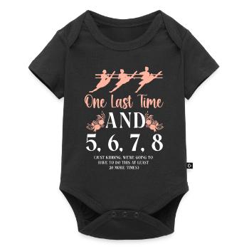 Ballet Dancer Dance Girl Ballerina - Baby Premium short-sleeve bodysuit - black - Front