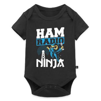 Radio Expert Antenna Signal Frequency Ham Radio Ni - Baby Premium short-sleeve bodysuit - black - Front
