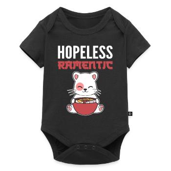 Hopeless Ramentic Cooking or Cooking - Baby Premium short-sleeve bodysuit - black - Front