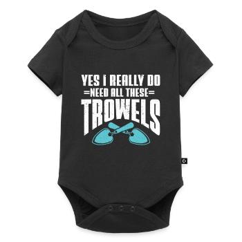 Archaeologist Gift Archaeology - Baby Premium short-sleeve bodysuit - black - Front