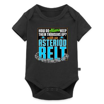 How Do Aliens Keep Their Trousers Up - Baby Premium short-sleeve bodysuit - black - Front