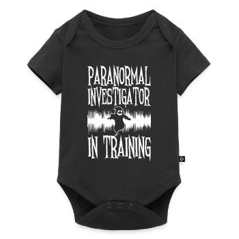 Paranormales Ermittlerdesign Mit Evp-recorder - Body à manches courtes Premium Bébé - noir - Devant