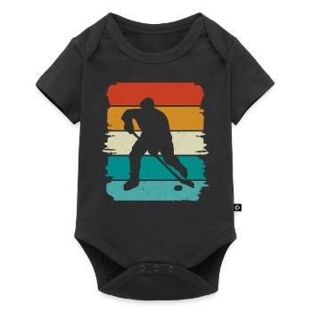 Eishockey Hockey sur glace - Body à manches courtes Premium Bébé - noir - Devant