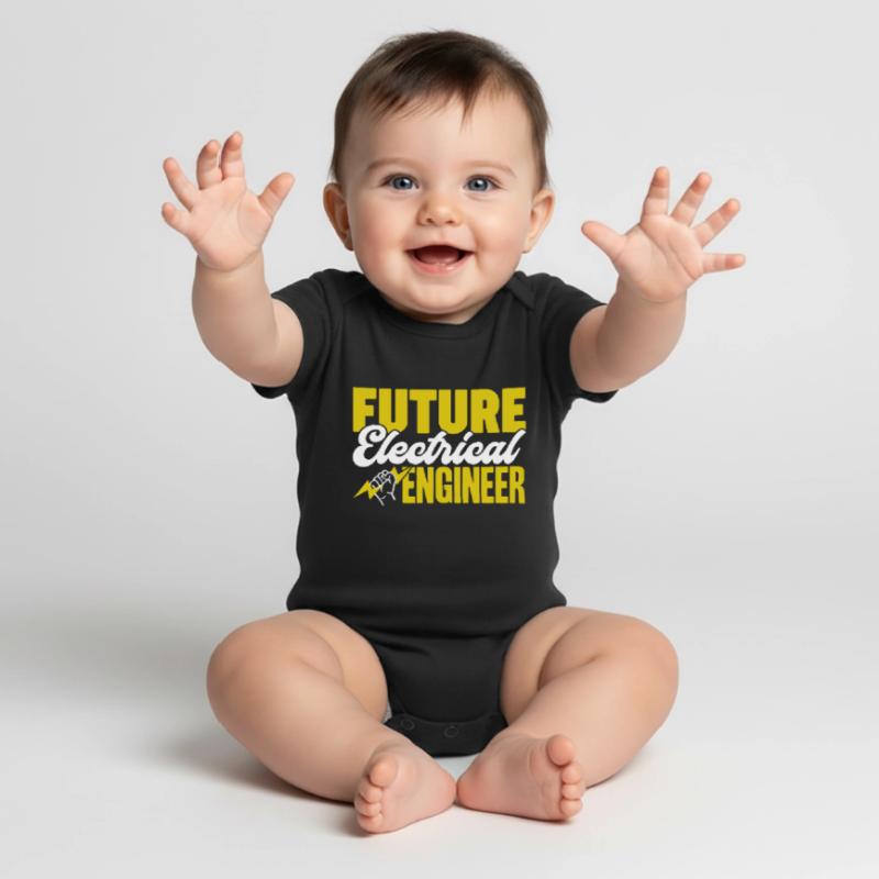 Electrical Engineer Future Electrical Engineer Baby Premium short-sleeve bodysuit