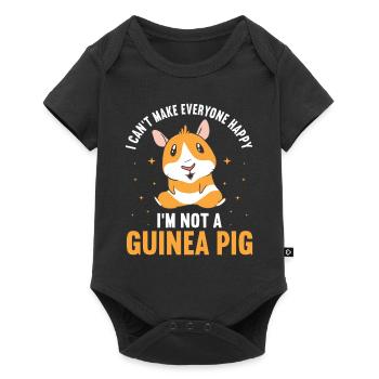 Guinea Pig Gift Pet Guinea Pig - Baby Premium short-sleeve bodysuit - black - Front