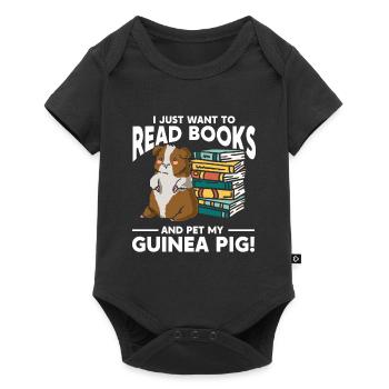 Guinea Pig Gift Pet Guinea Pig - Baby Premium short-sleeve bodysuit - black - Front