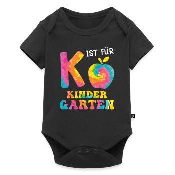 K est pour les enfants de maternelle - Body à manches courtes Premium Bébé - noir - Devant