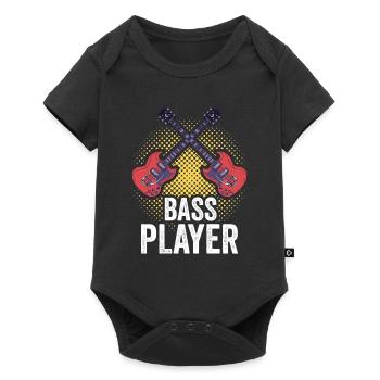 Bassist Bass Bass Guitarist Bass Guitar Musician - Baby Premium short-sleeve bodysuit - black - Front