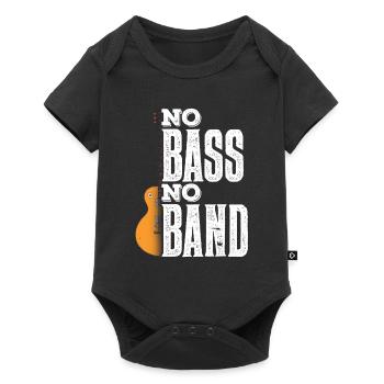 No Bass No Band Guitar Bass Bassiste Musicien - Body à manches courtes Premium Bébé - noir - Devant