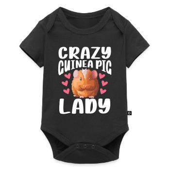 Guinea Pig Gift Pet Guinea Pig - Baby Premium short-sleeve bodysuit - black - Front