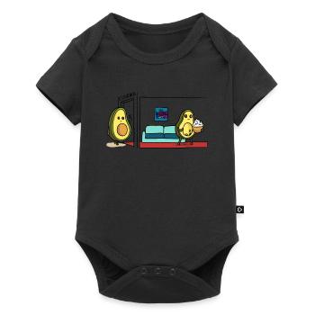 Avocado Cinema - Baby Premium short-sleeve bodysuit - black - Front