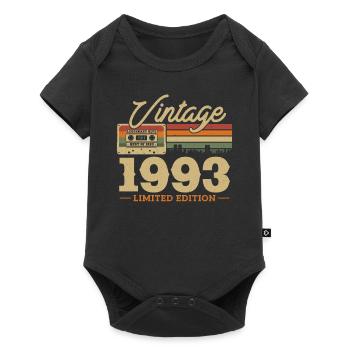 Vintage Birthday Gift 1993 Limited Edition - Baby Premium short-sleeve bodysuit - black - Front