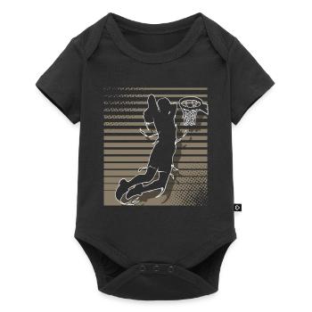 Basketball Basketball Player - Baby Premium short-sleeve bodysuit - black - Front