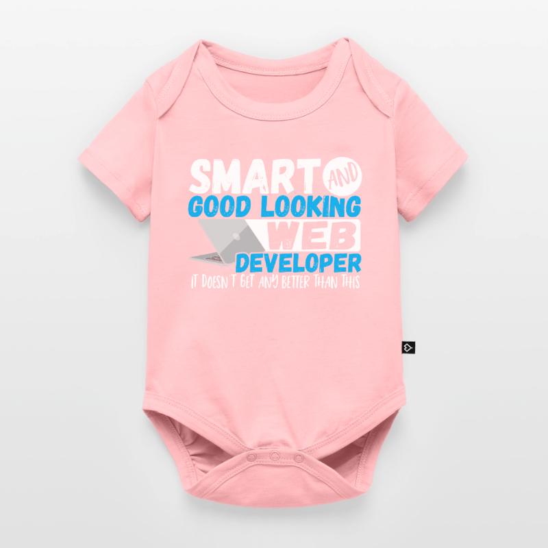 Programmer Smart And Good Looking Web Developer Baby Premium short-sleeve bodysuit