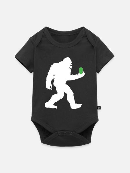 Zucchini - Baby Premium Kurzarmbody - Schwarz