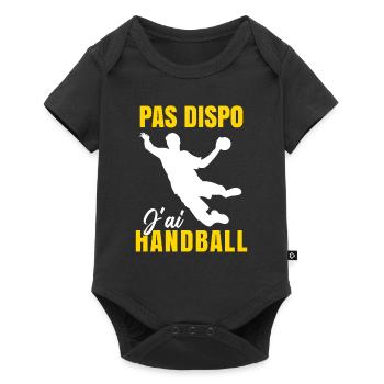 J'ai Handball - Body à manches courtes Premium Bébé - noir - Devant