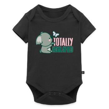 Koala Koala Totally Koalafied - Baby Premium short-sleeve bodysuit - black - Front