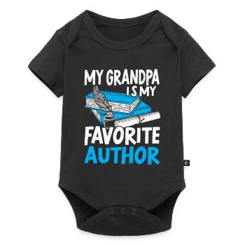 Auteur Cadeau Dire Bookworm Writer - Body à manches courtes Premium Bébé - noir - Devant