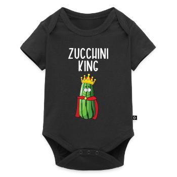 Courgette - Baby Premium short-sleeve bodysuit - black - Front