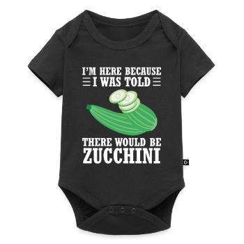 Courgette - Baby Premium short-sleeve bodysuit - black - Front