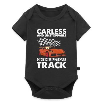 Slot Car Racing for Slot Car and RC Cars - Baby Premium short-sleeve bodysuit - black - Front
