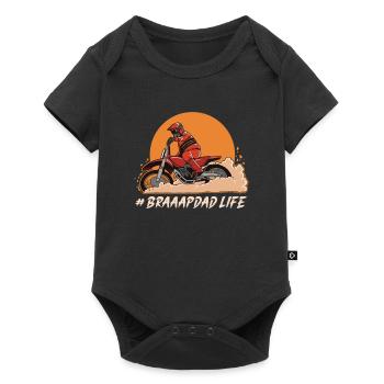 Dirt Bike Dirt Bike Riding Motocross Dirt Biking - Baby Premium short-sleeve bodysuit - black - Front