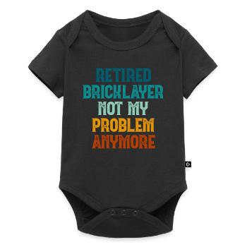 Mason Gift Profession Saying Mason - Baby Premium short-sleeve bodysuit - black - Front