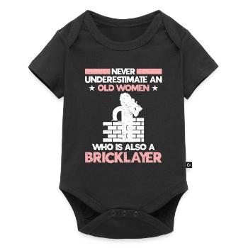 Mason Gift Profession Saying Mason - Baby Premium short-sleeve bodysuit - black - Front