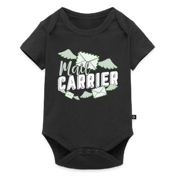 Proud To Be A Mail Carrier - Baby Premium short-sleeve bodysuit - black - Front