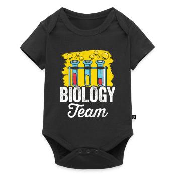 Biology Team Biologist Biology Teacher - Baby Premium short-sleeve bodysuit - black - Front